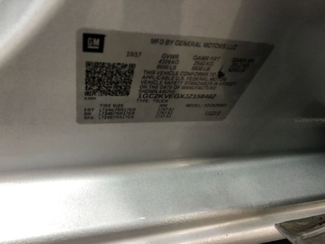 2018 Chevrolet Silverado 2500 HD LT