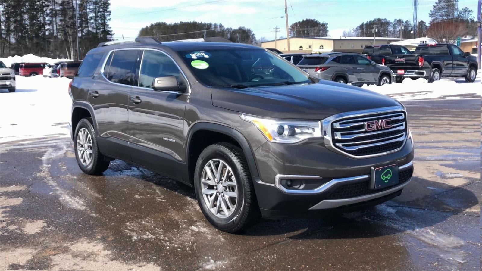 Used 2019 GMC Acadia SLE-2 with VIN 1GKKNSLS9KZ289613 for sale in Hermantown, Minnesota