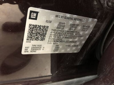 2018 Cadillac XT5 Platinum AWD