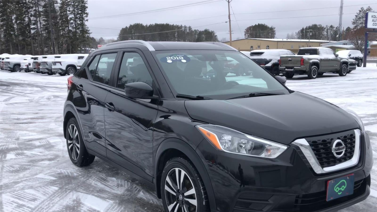 Used 2019 Nissan Kicks SV with VIN 3N1CP5CU8KL557252 for sale in Hermantown, Minnesota