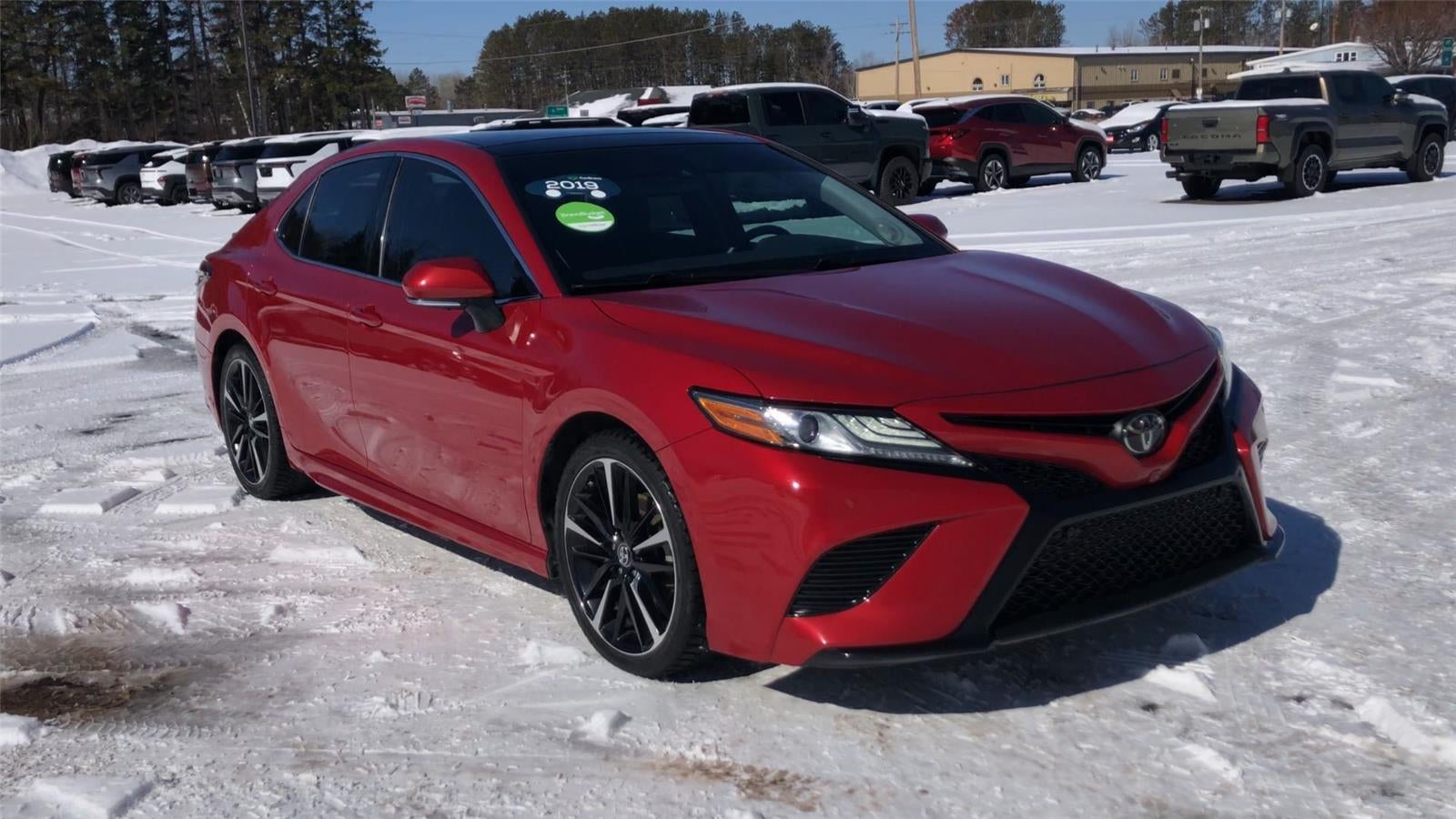 Used 2019 Toyota Camry XSE with VIN 4T1BZ1HK8KU032079 for sale in Hermantown, Minnesota