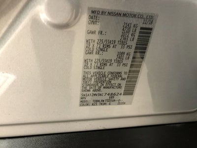 2019 Nissan Rogue SL