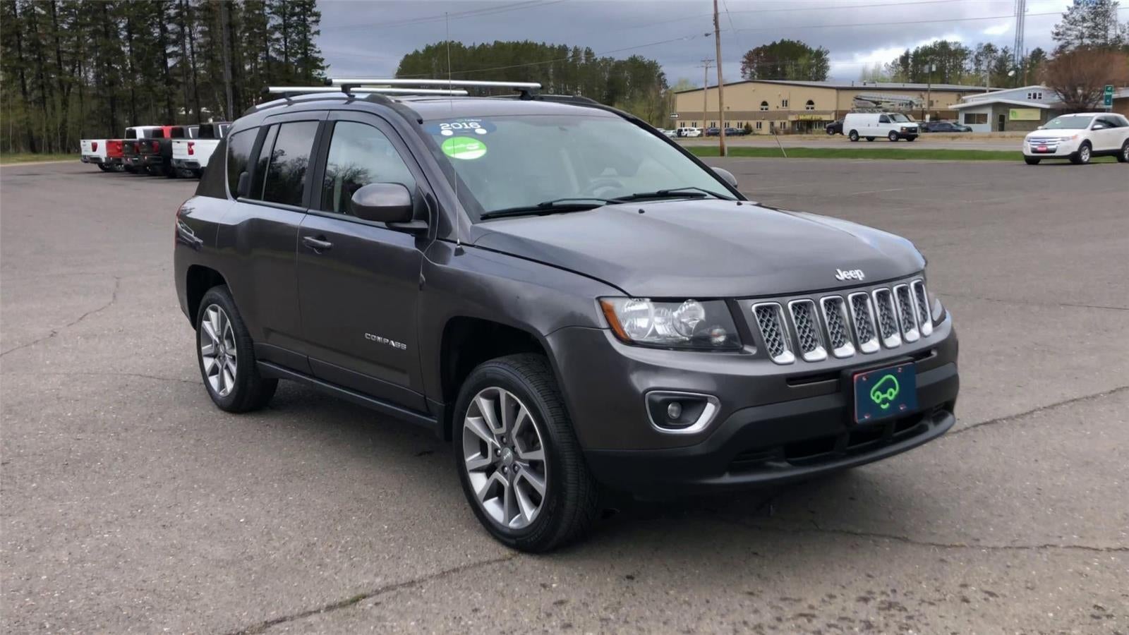 Used 2016 Jeep Compass High Altitude with VIN 1C4NJDEBXGD657881 for sale in Hermantown, Minnesota