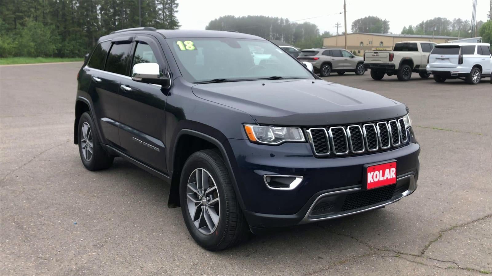 Used 2018 Jeep Grand Cherokee Limited with VIN 1C4RJFBG2JC123638 for sale in Hermantown, Minnesota