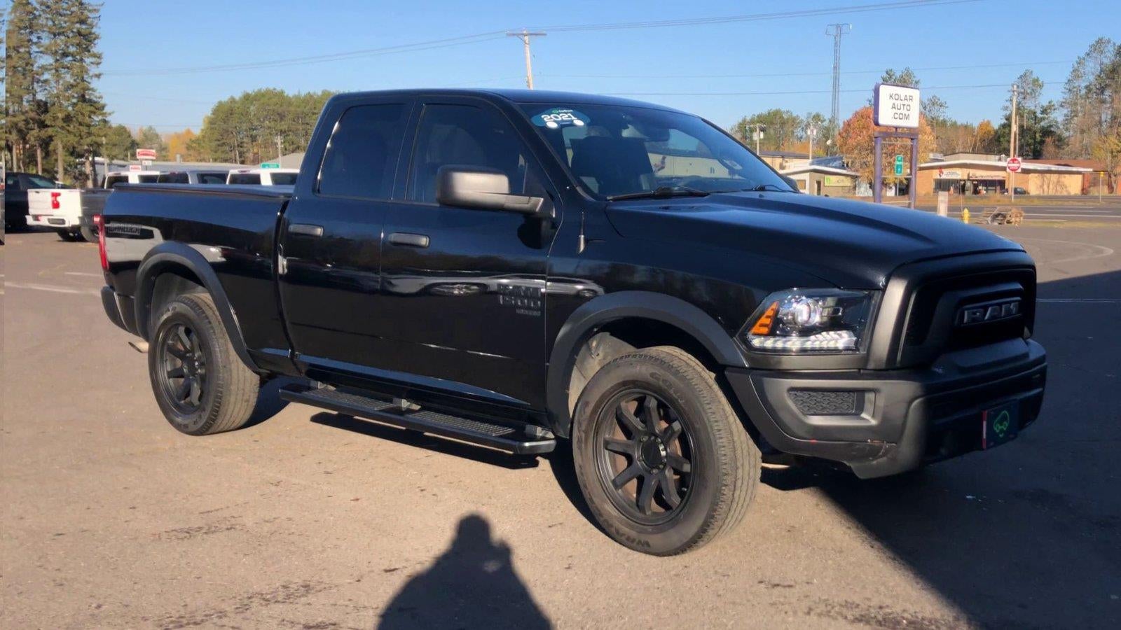 Used 2021 RAM Ram 1500 Classic Warlock with VIN 1C6RR7GG0MS590162 for sale in Hermantown, Minnesota