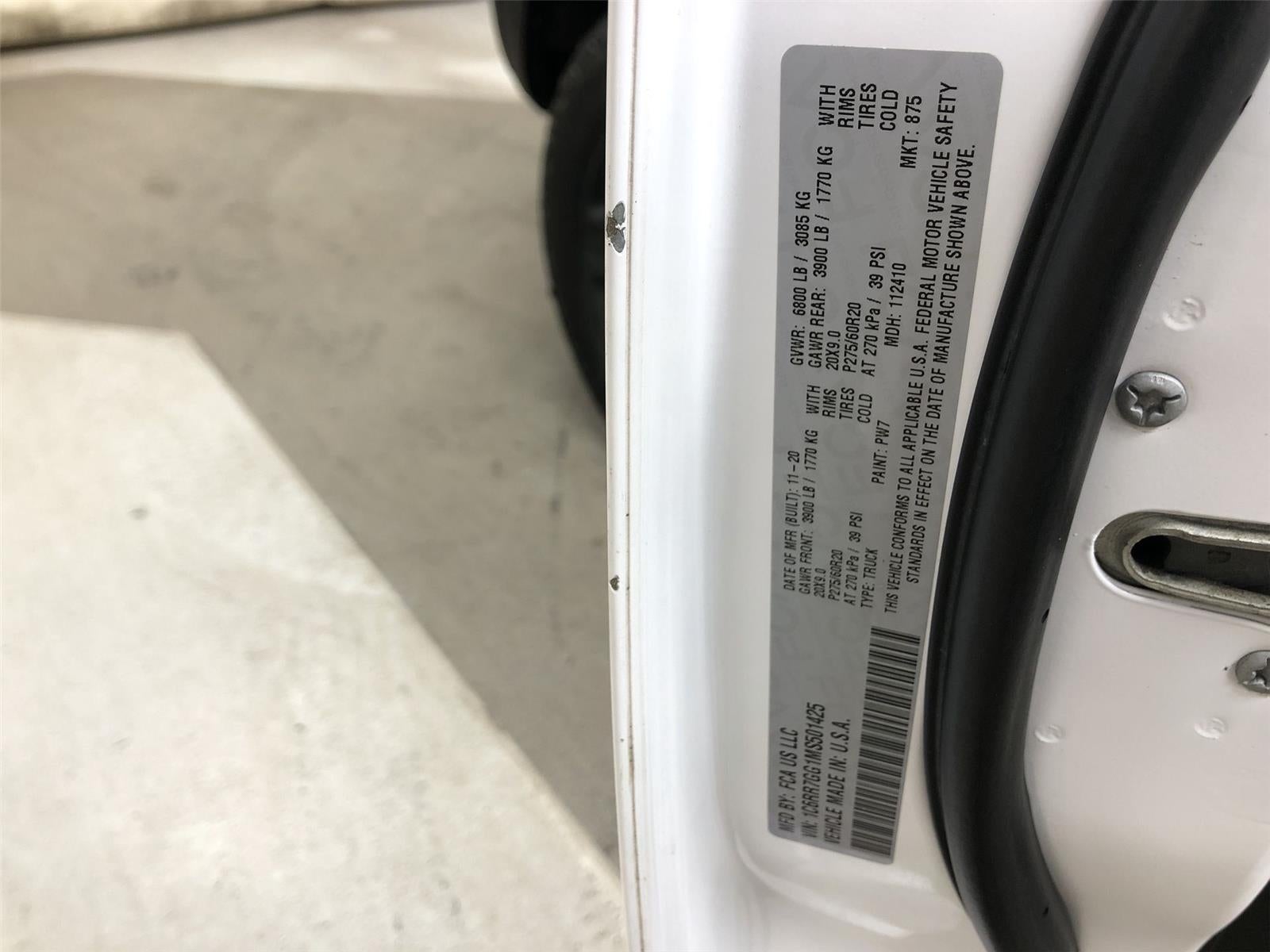 2021 RAM 1500 Classic Warlock Quad Cab 4x4 6'4" Box