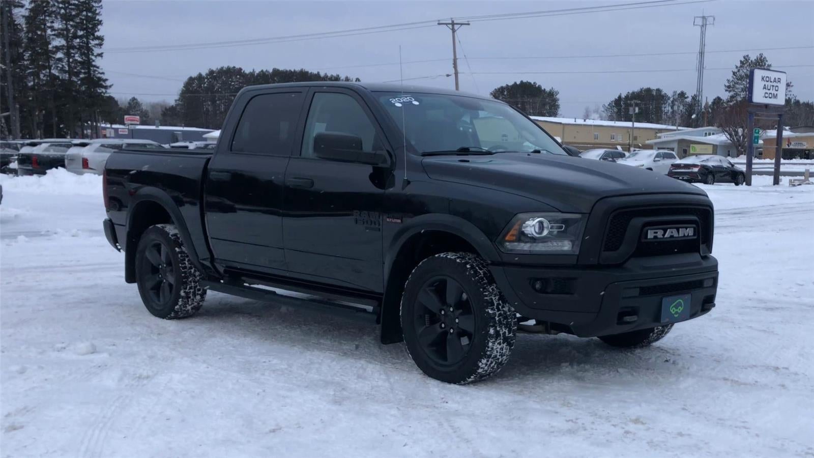 Used 2020 RAM Ram 1500 Classic Warlock with VIN 1C6RR7LT2LS141048 for sale in Hermantown, Minnesota