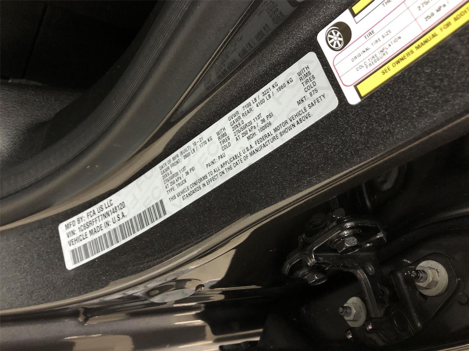 2022 RAM 1500 Big Horn Crew Cab 4x4 5'7" Box