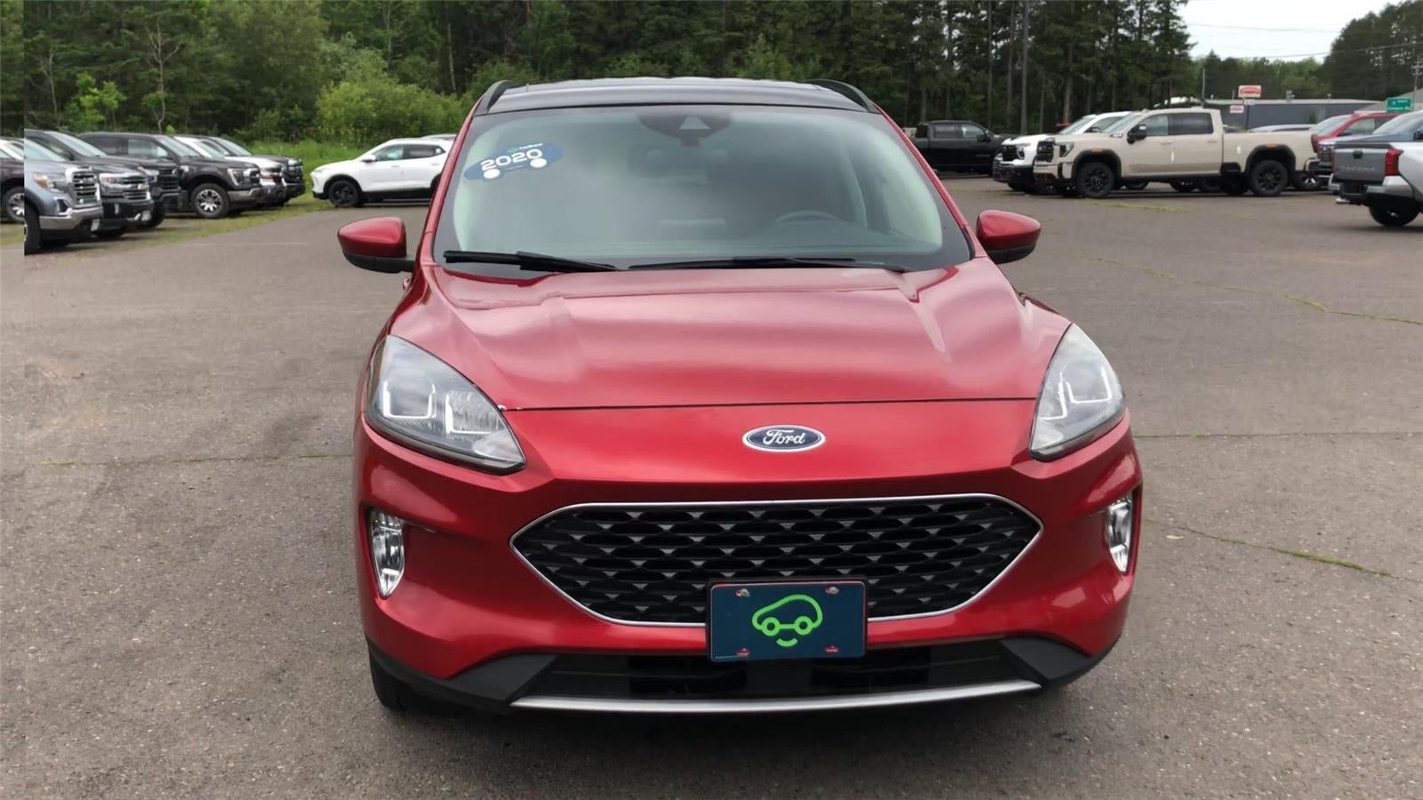 Used 2020 Ford Escape SEL with VIN 1FMCU9H95LUA78002 for sale in Hermantown, Minnesota