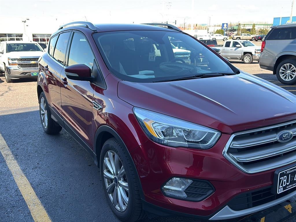 Used 2017 Ford Escape Titanium with VIN 1FMCU9J96HUB27323 for sale in Hermantown, Minnesota