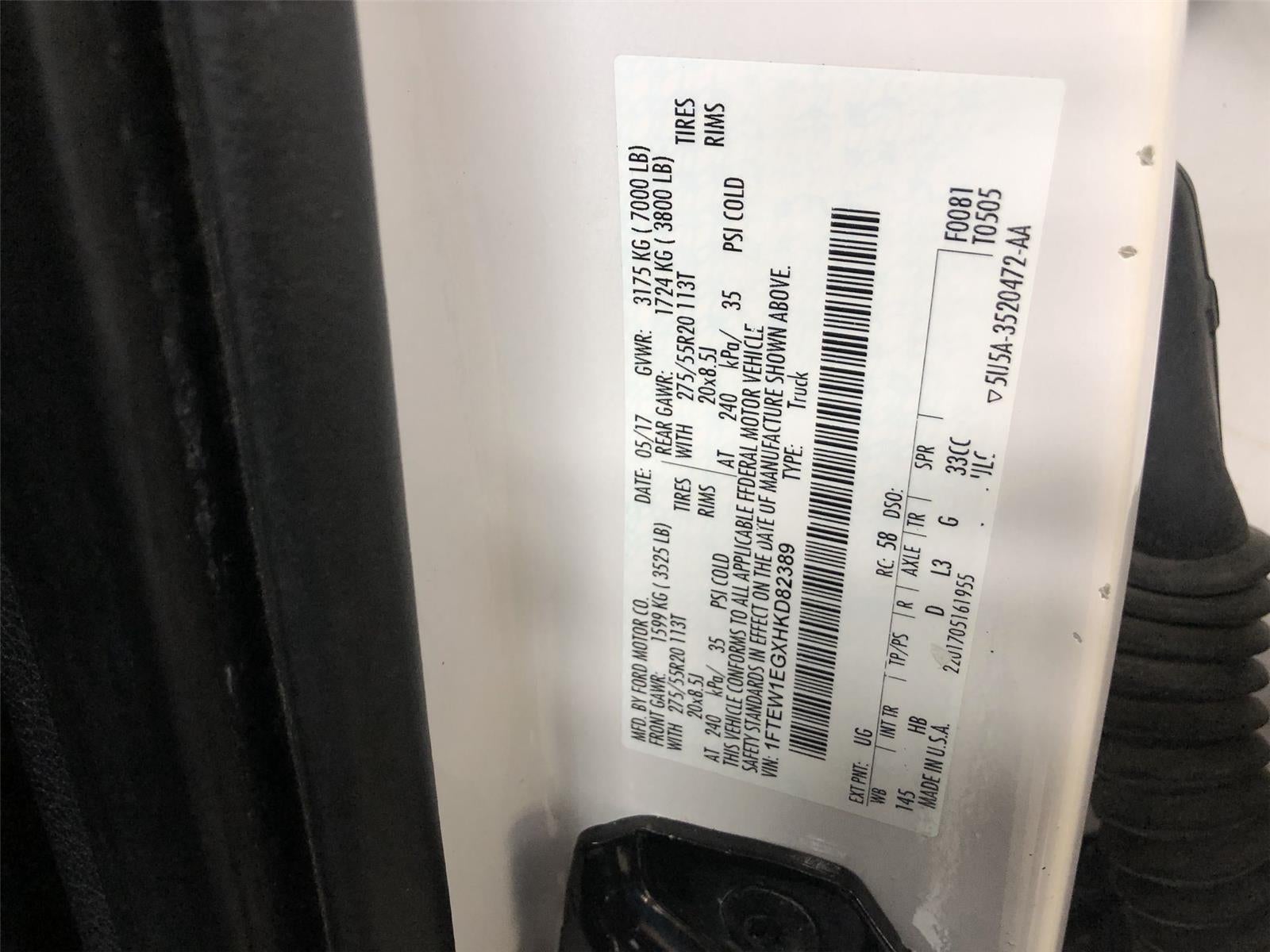 2017 Ford F-150 XL