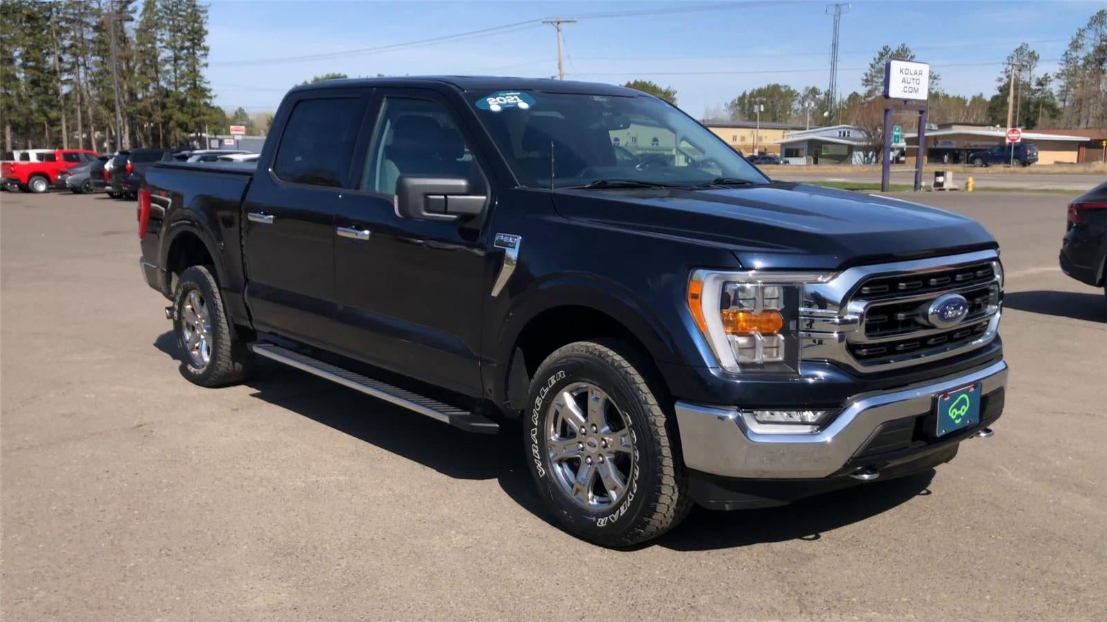 Used 2021 Ford F-150 XLT with VIN 1FTEW1EP6MFB00476 for sale in Hermantown, Minnesota