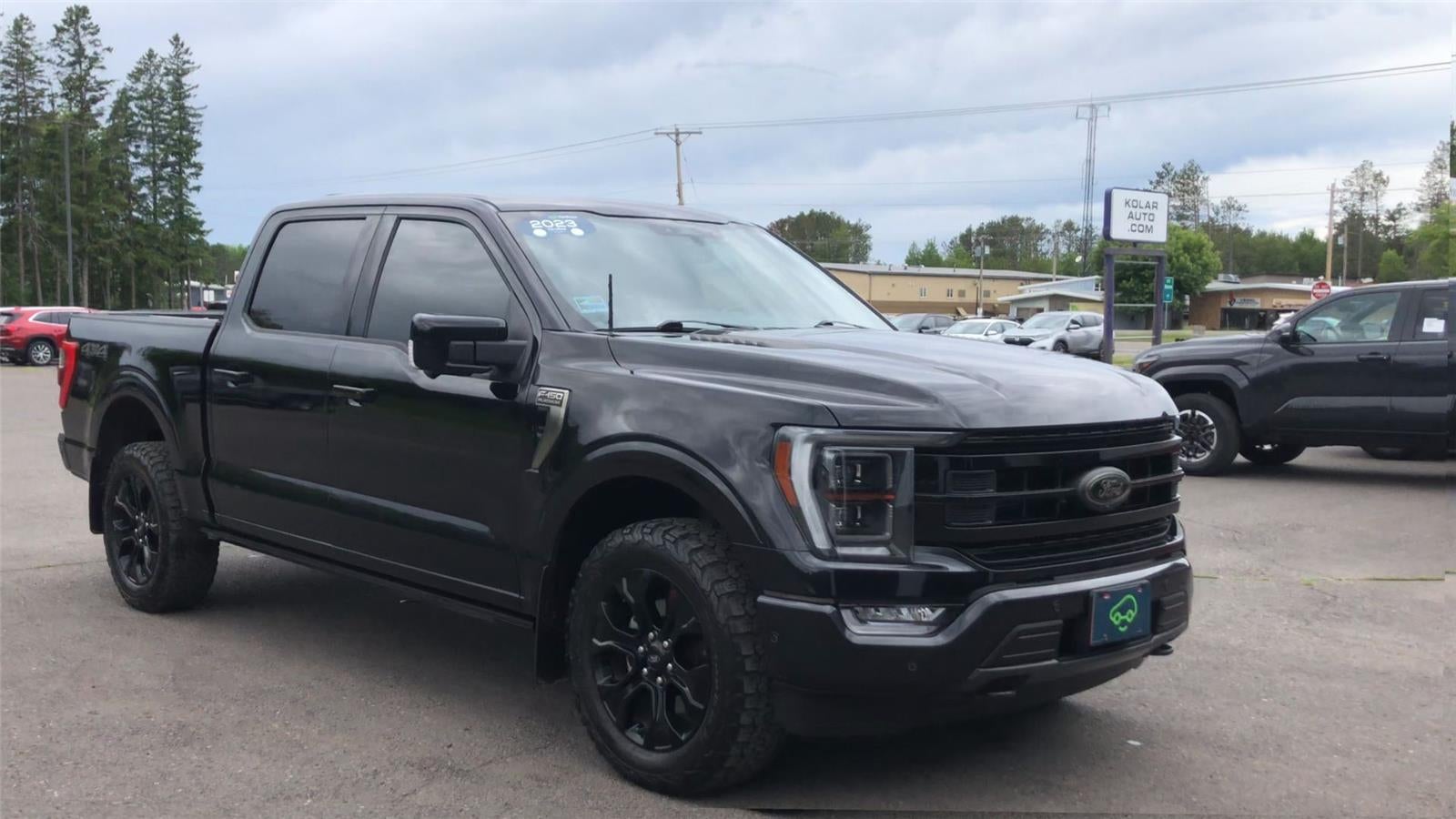 Used 2023 Ford F-150 Platinum with VIN 1FTFW1E84PFA46497 for sale in Hermantown, Minnesota