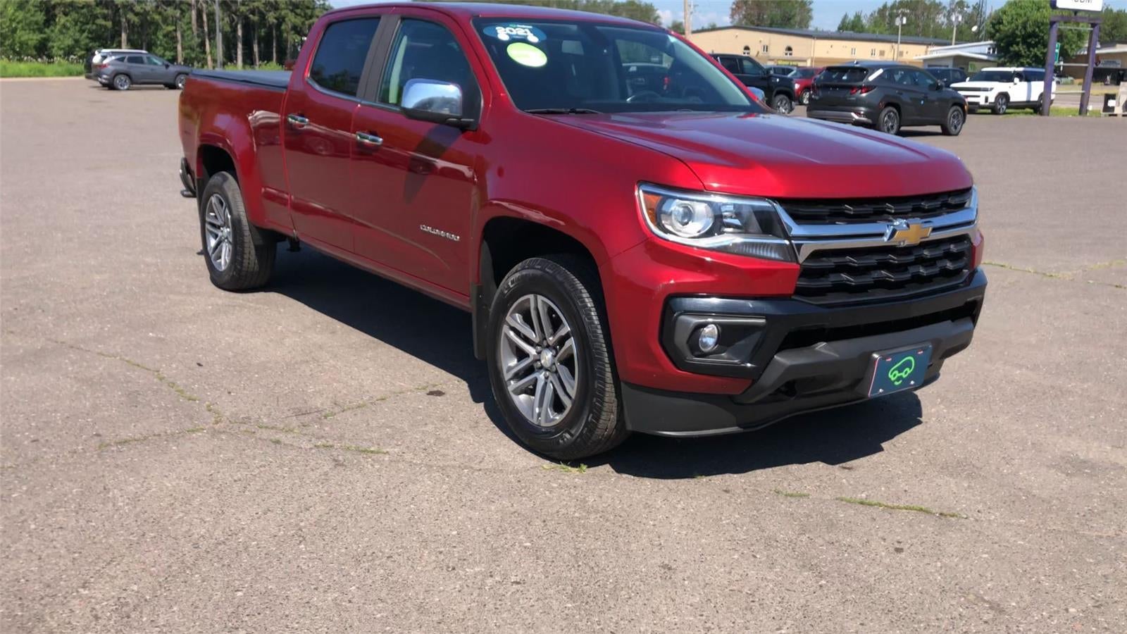 Used 2021 Chevrolet Colorado LT with VIN 1GCGTCEN3M1297034 for sale in Hermantown, Minnesota