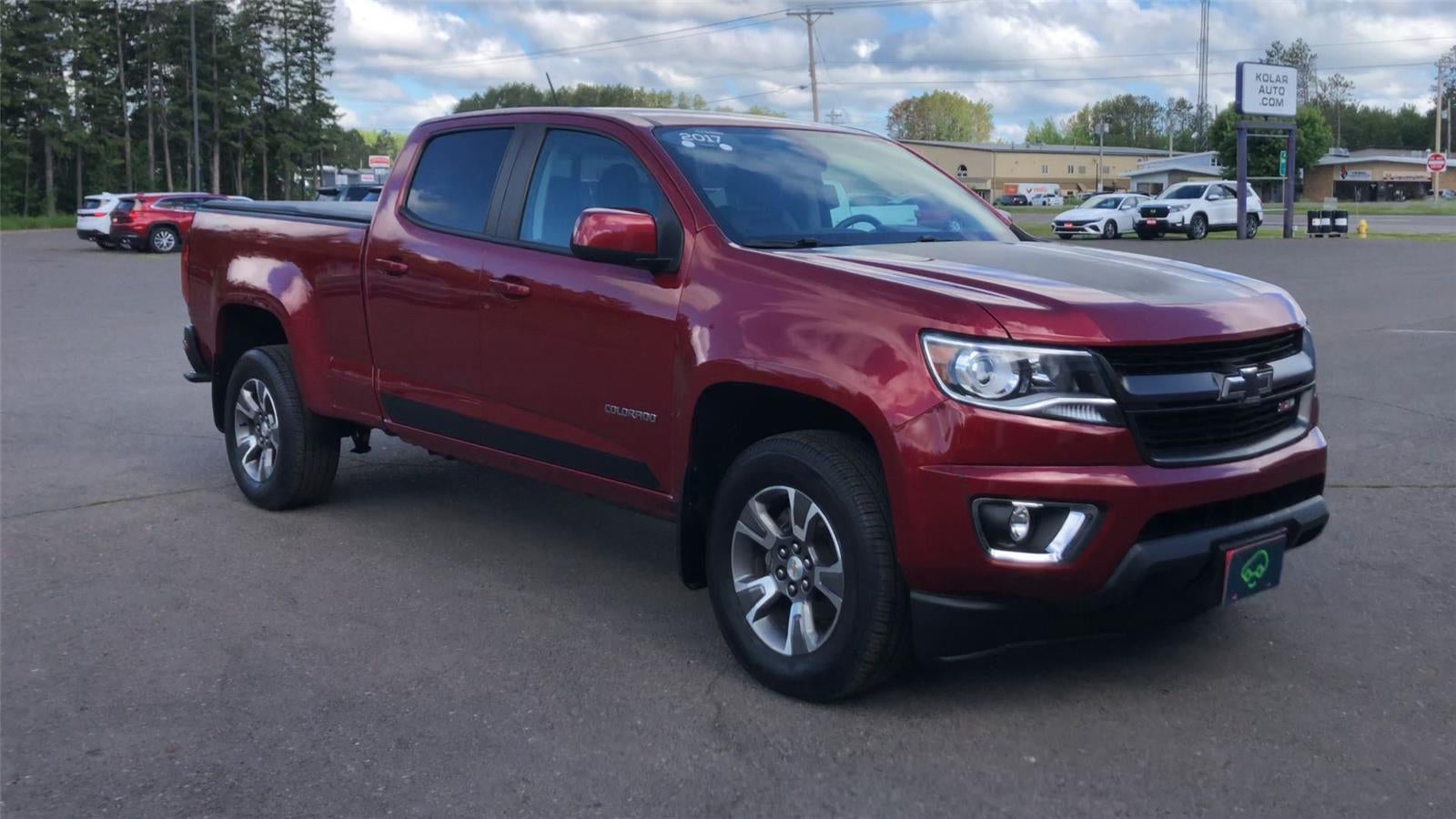 Used 2017 Chevrolet Colorado Z71 with VIN 1GCGTDEN5H1276438 for sale in Hermantown, Minnesota