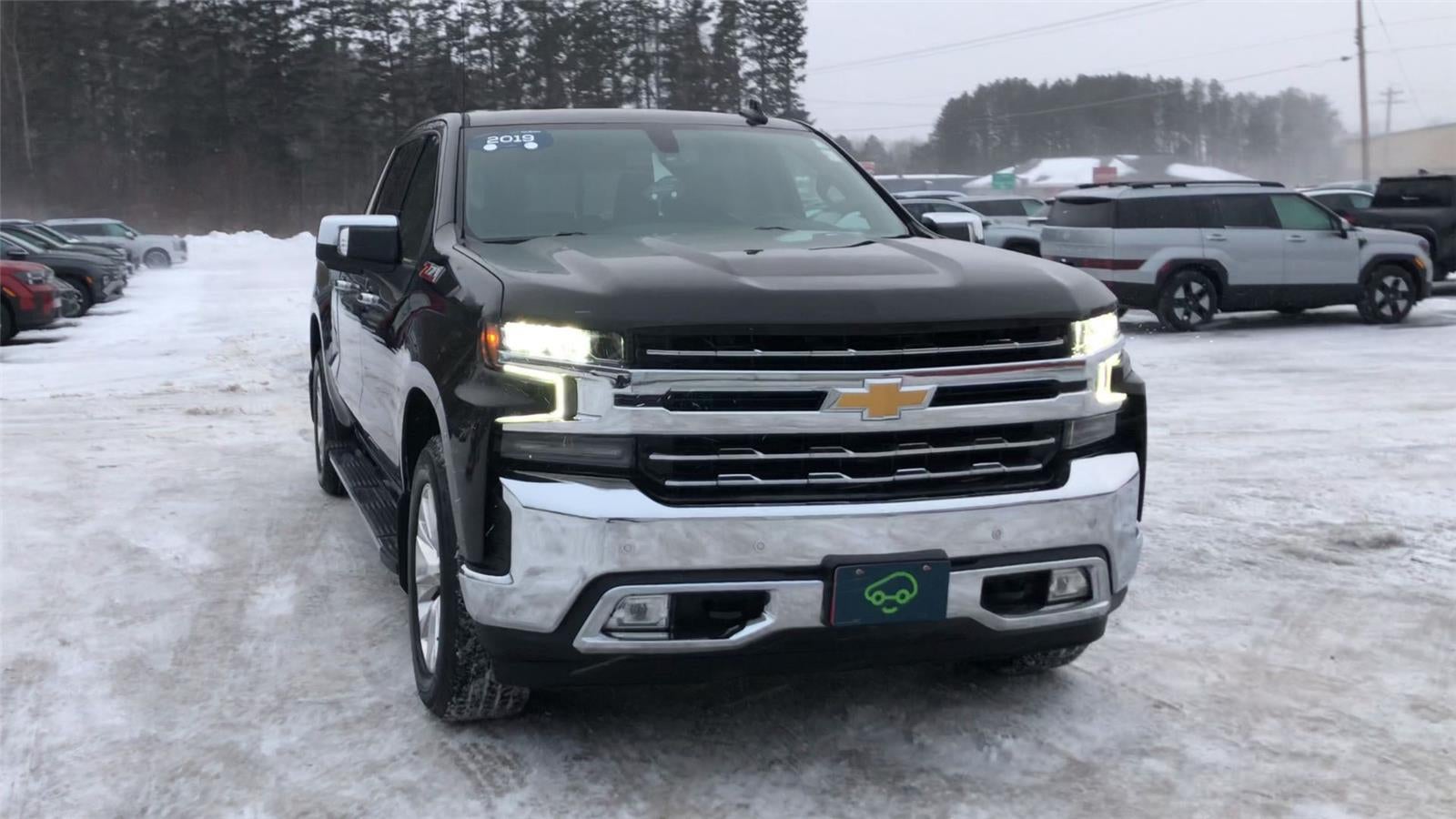 Used 2019 Chevrolet Silverado 1500 LTZ with VIN 1GCUYGED1KZ402400 for sale in Hermantown, Minnesota