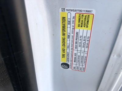 2016 Chevrolet Express Cargo 2500 Work Van