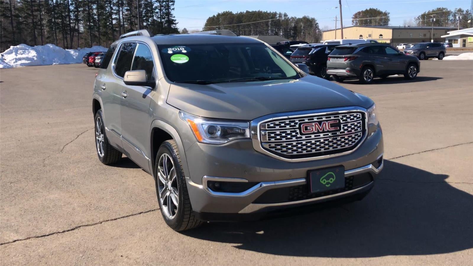 Used 2019 GMC Acadia Denali with VIN 1GKKNXLS2KZ123673 for sale in Hermantown, Minnesota