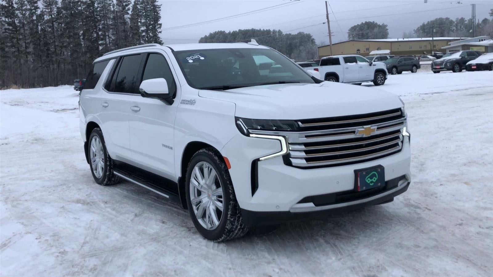 Used 2021 Chevrolet Tahoe High Country with VIN 1GNSKTKL1MR238251 for sale in Hermantown, Minnesota