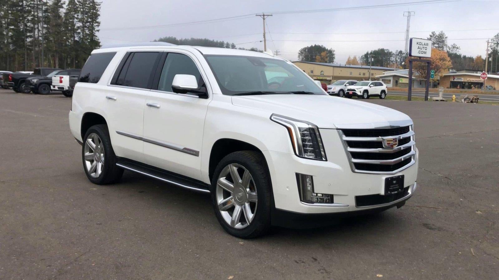 Used 2020 Cadillac Escalade Premium Luxury with VIN 1GYS4CKJ8LR227886 for sale in Hermantown, Minnesota