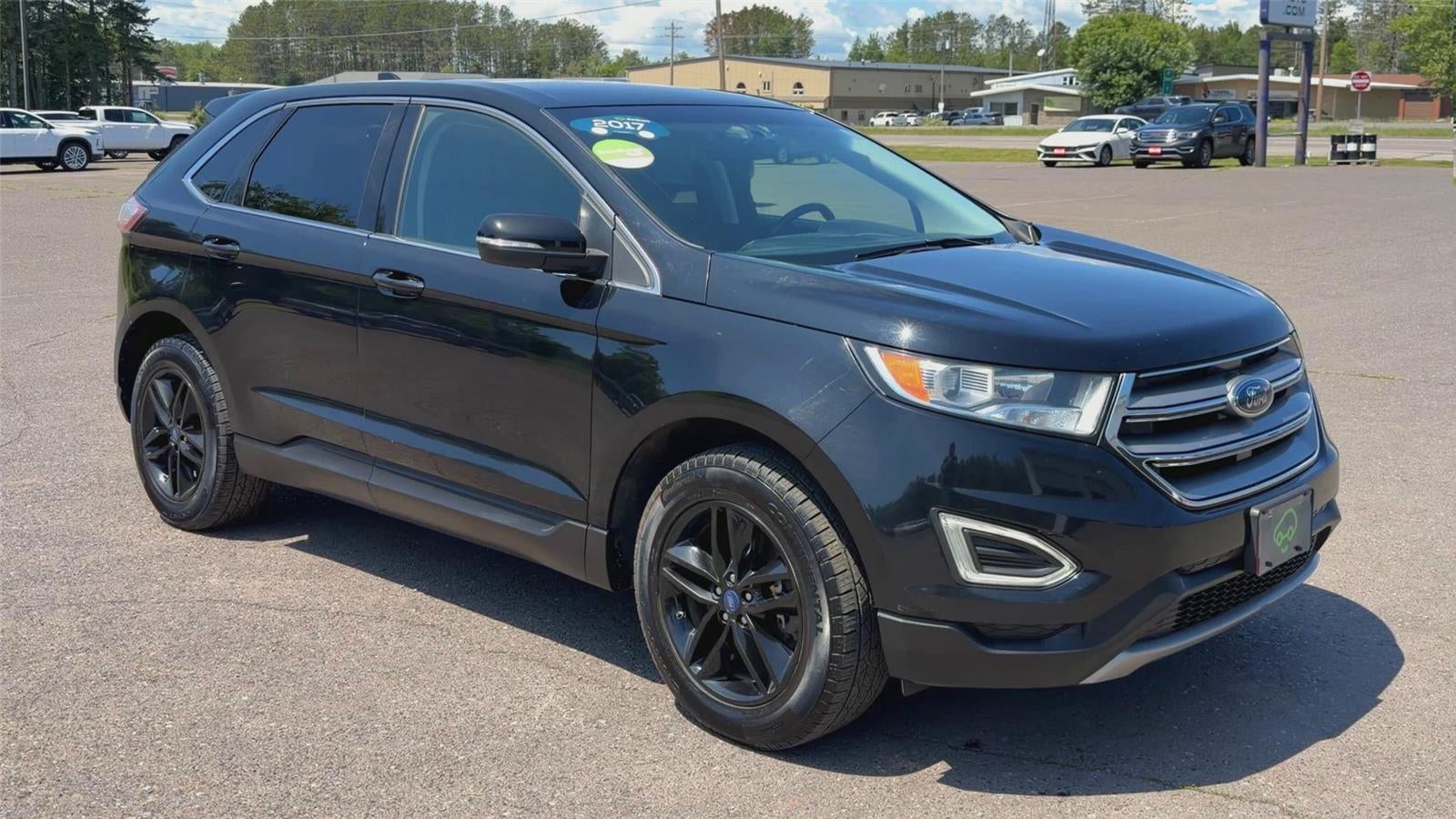 Used 2017 Ford Edge SEL with VIN 2FMPK4J95HBC30636 for sale in Hermantown, Minnesota