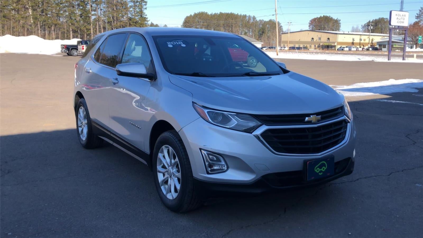 Used 2018 Chevrolet Equinox LT with VIN 2GNAXSEV2J6133326 for sale in Hermantown, MN