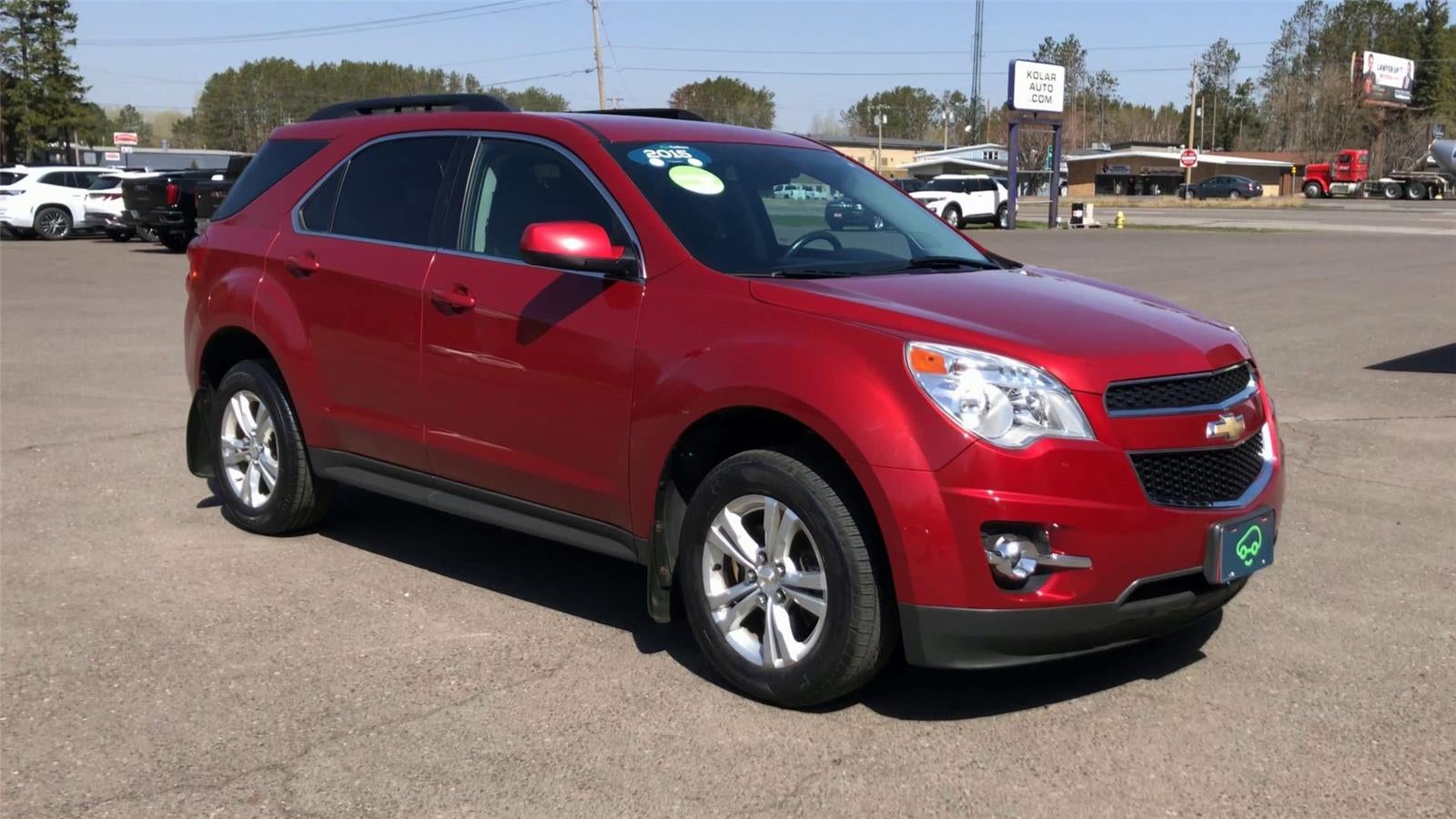 Used 2015 Chevrolet Equinox 2LT with VIN 2GNFLGEK0F6109098 for sale in Hermantown, Minnesota