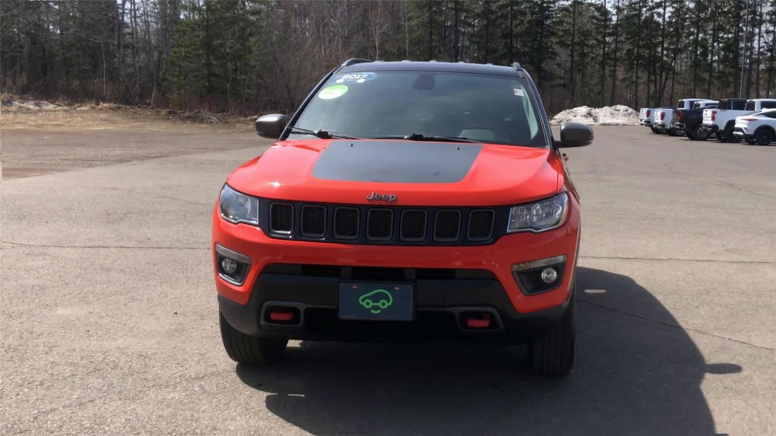 Used 2017 Jeep All-New Compass Trailhawk with VIN 3C4NJDDB1HT656356 for sale in Hermantown, Minnesota
