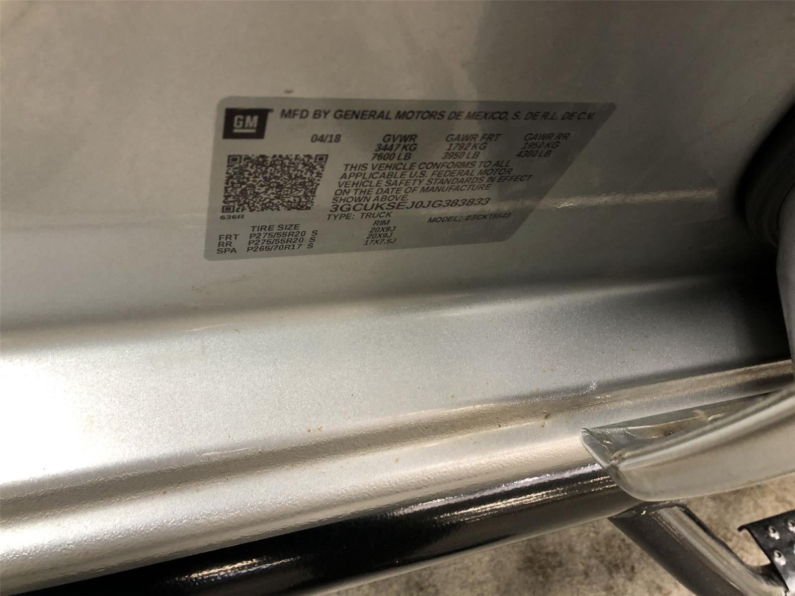 2018 Chevrolet Silverado 1500 LTZ