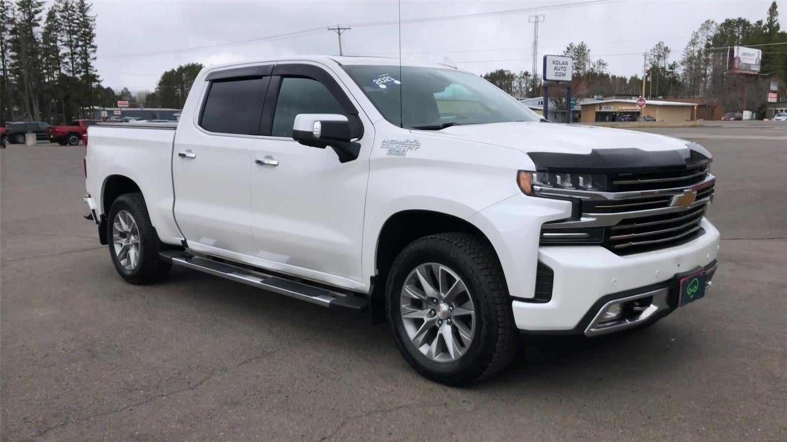 Used 2021 Chevrolet Silverado 1500 High Country with VIN 3GCUYHED4MG280575 for sale in Hermantown, Minnesota