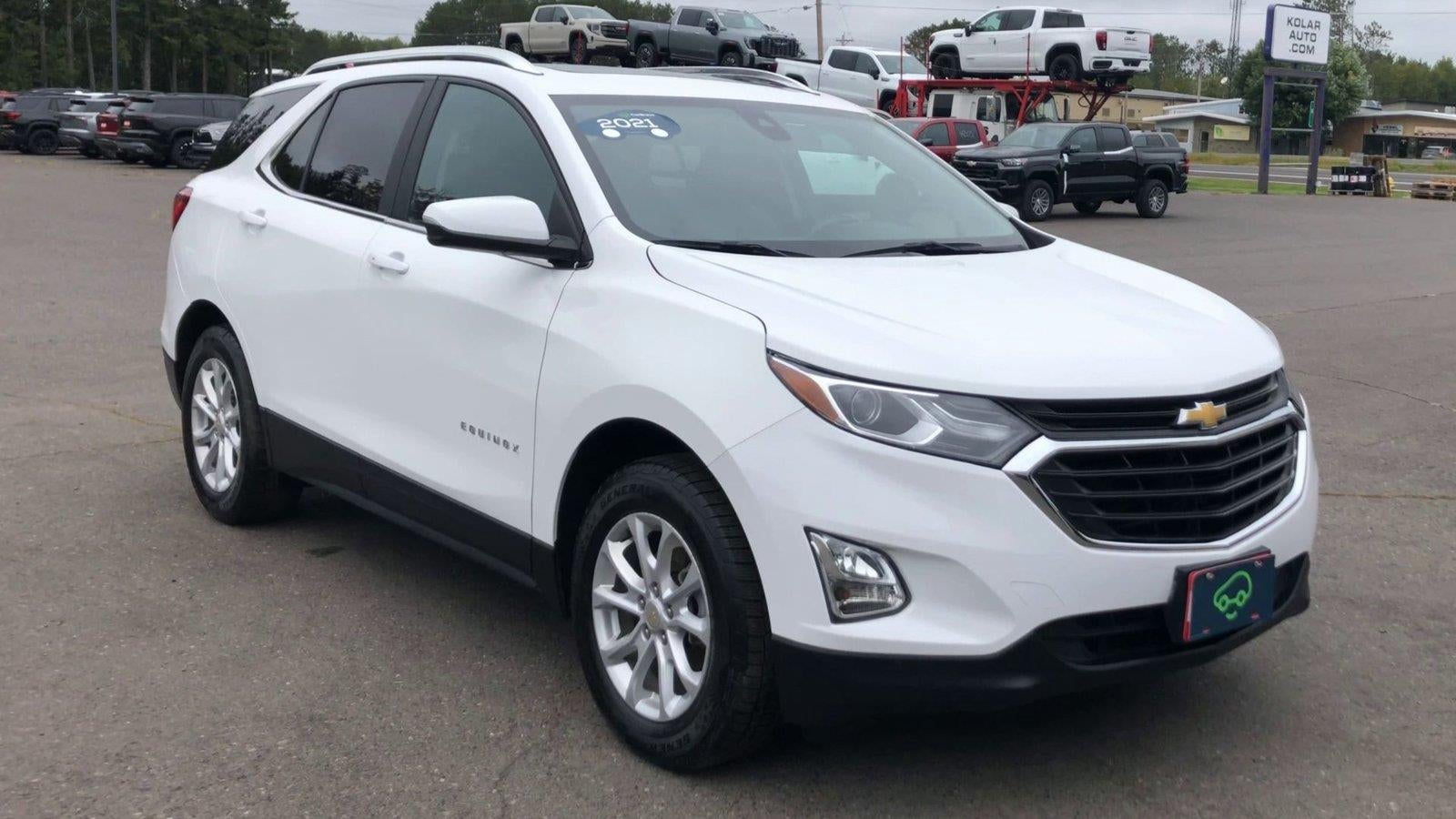 Used 2021 Chevrolet Equinox LT with VIN 3GNAXUEV6MS139762 for sale in Hermantown, Minnesota