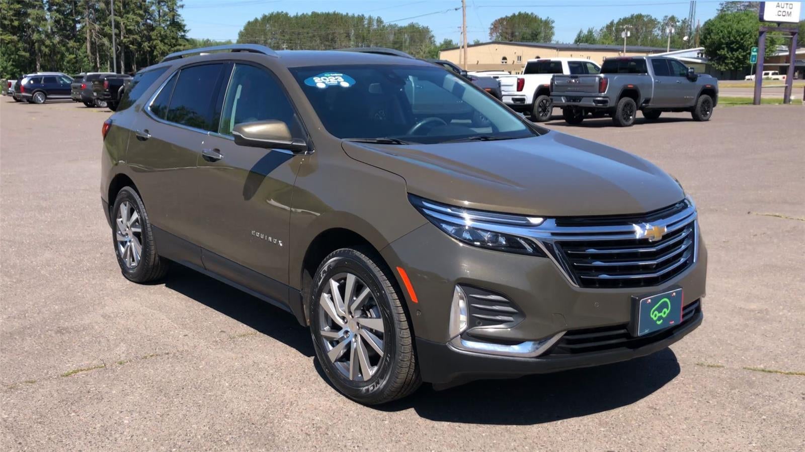 Used 2023 Chevrolet Equinox Premier with VIN 3GNAXXEG9PL107776 for sale in Hermantown, Minnesota
