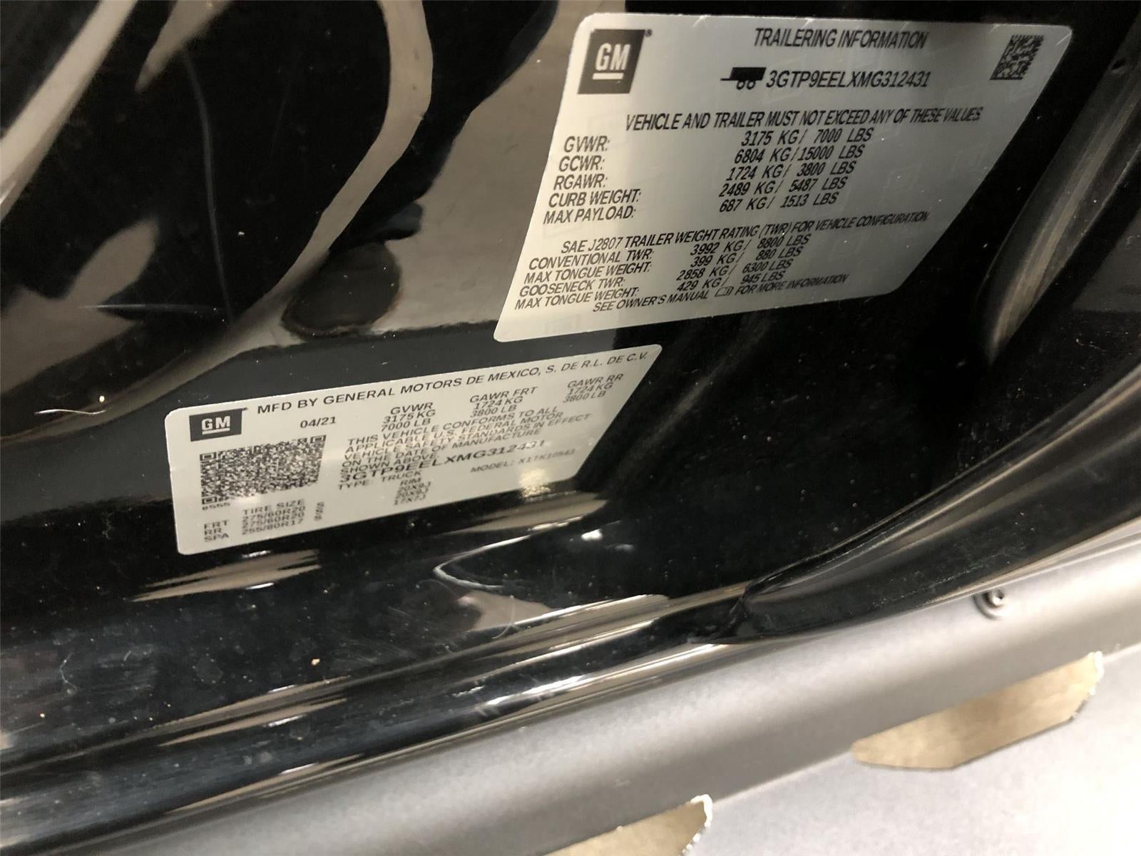 2021 GMC Sierra 1500 AT4