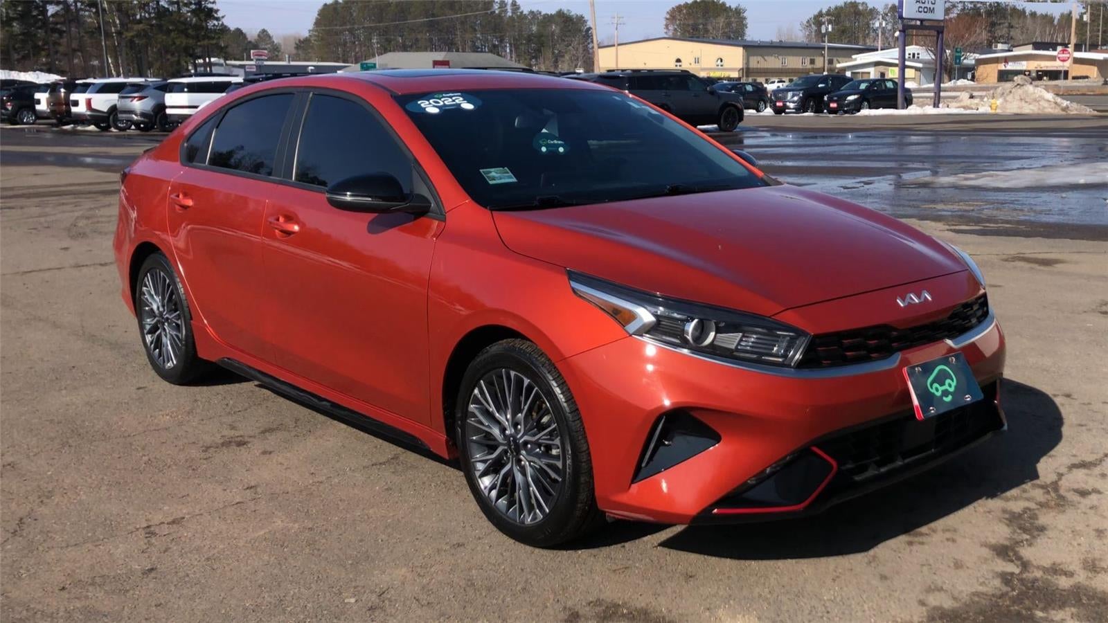 Used 2022 Kia FORTE GT-Line with VIN 3KPF54AD1NE439999 for sale in Hermantown, Minnesota