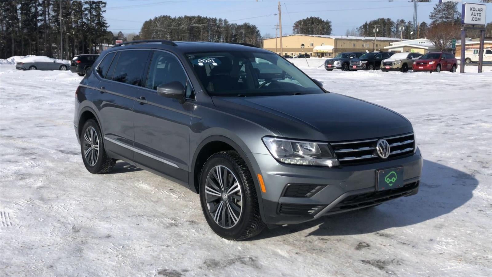 Used 2021 Volkswagen Tiguan SE with VIN 3VV2B7AXXMM000258 for sale in Hermantown, Minnesota