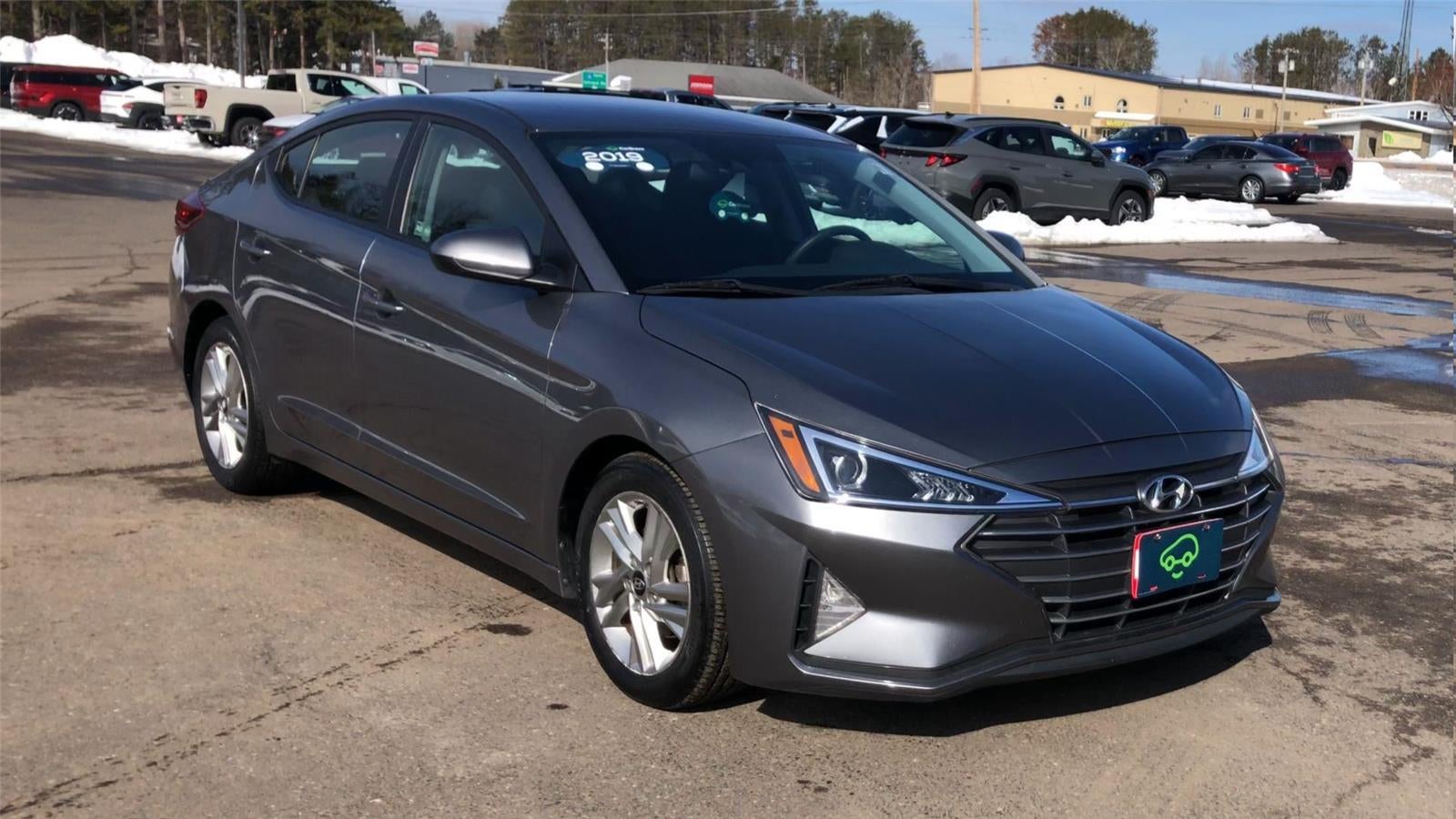 Used 2019 Hyundai Elantra SEL with VIN 5NPD84LF8KH466802 for sale in Hermantown, Minnesota