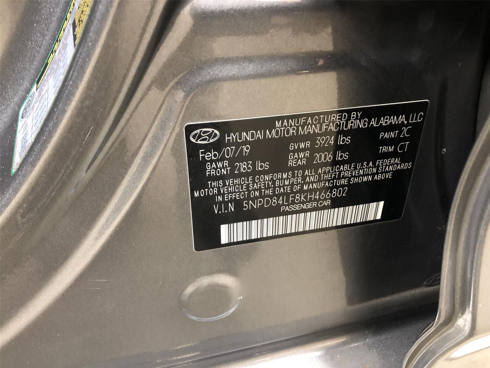 2019 Hyundai Elantra SEL