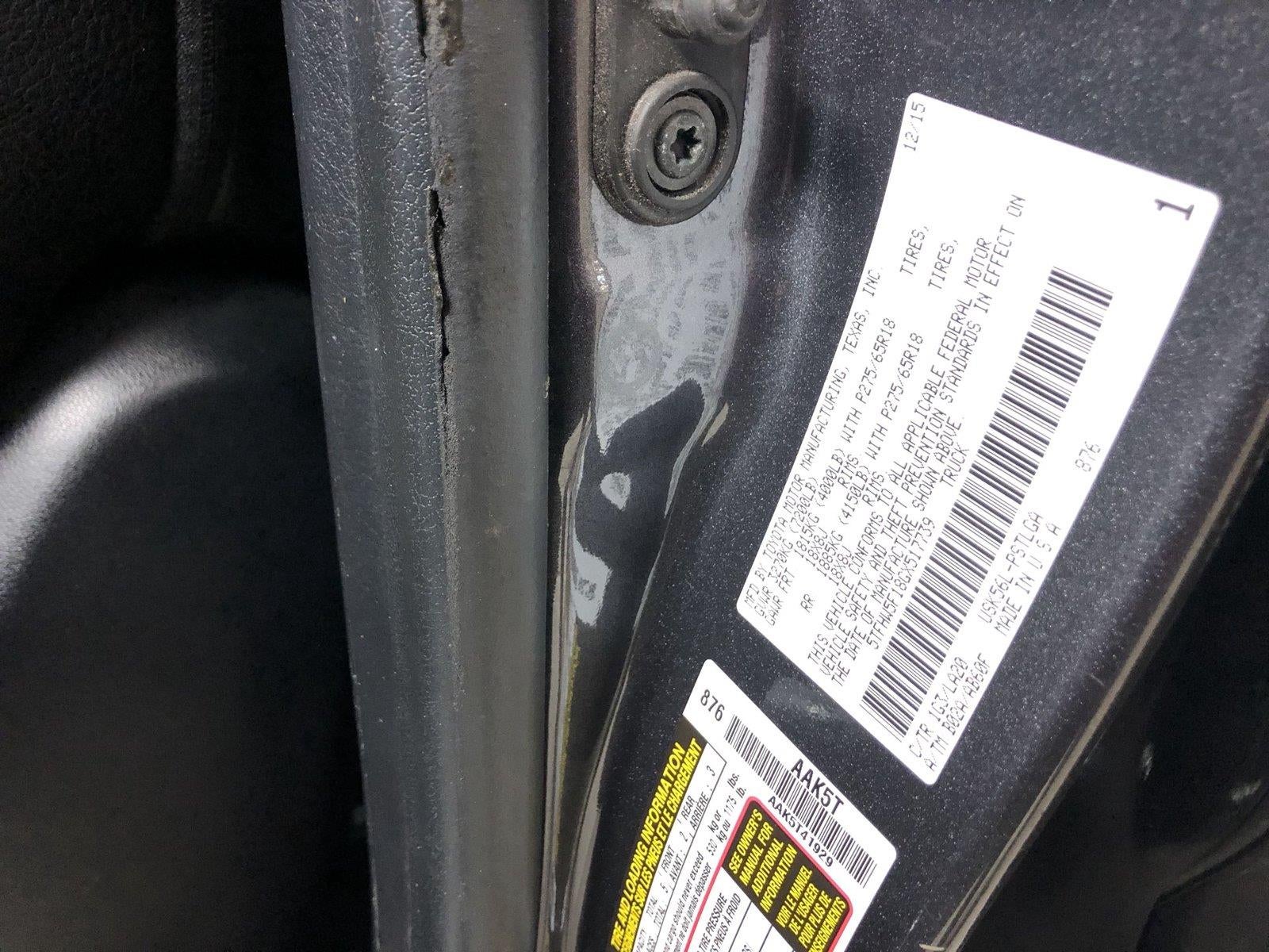 2016 Toyota Tundra Limited 5.7L V8