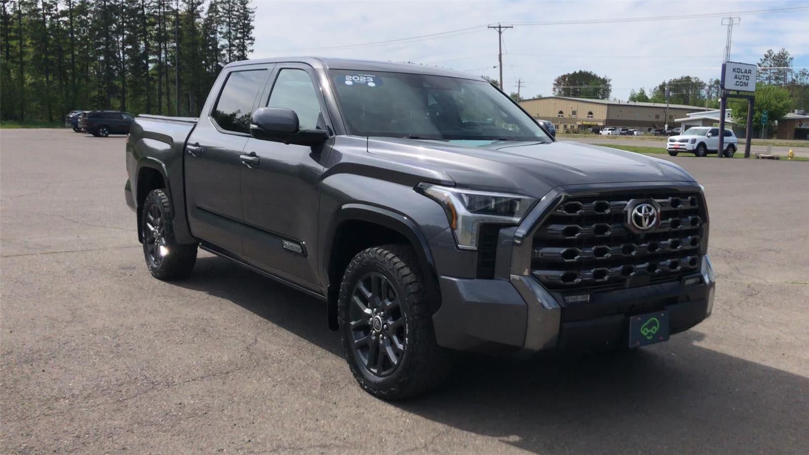 Used 2023 Toyota Tundra Platinum with VIN 5TFNA5DB4PX114807 for sale in Hermantown, Minnesota