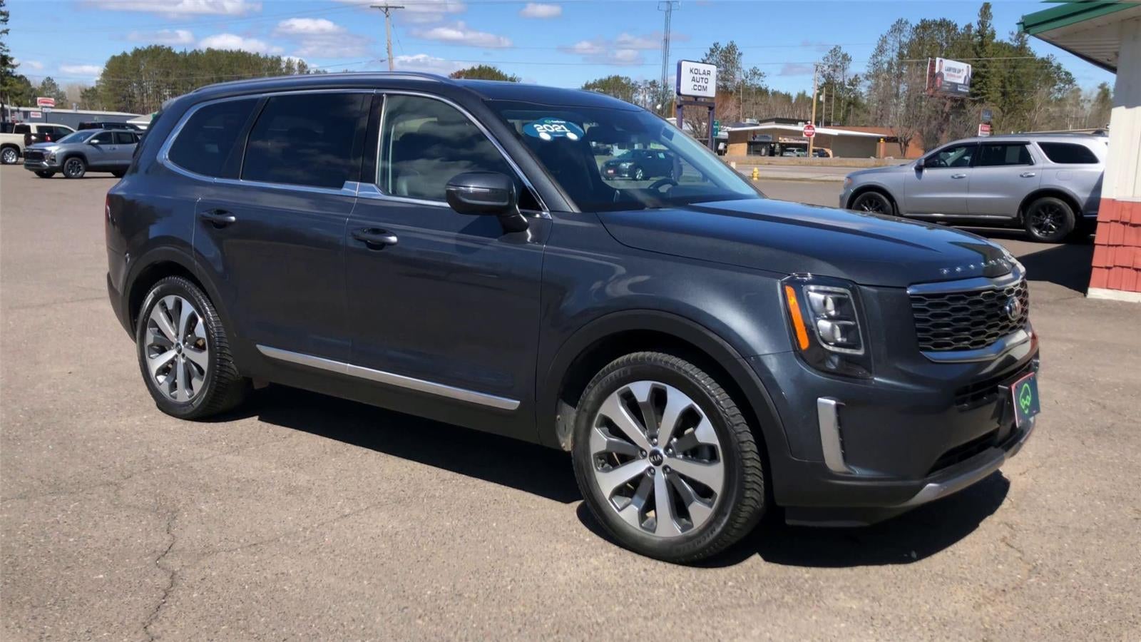 Used 2021 Kia Telluride EX with VIN 5XYP3DHC5MG181334 for sale in Hermantown, Minnesota