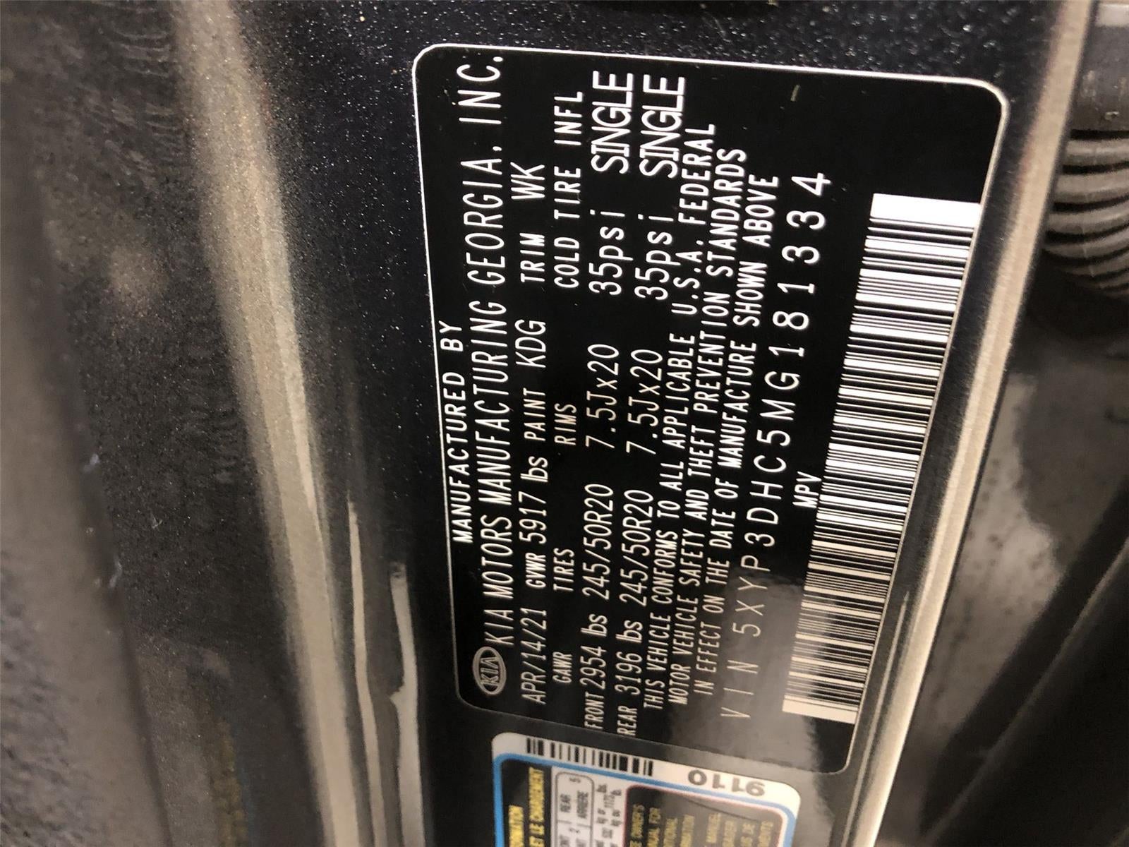 2021 Kia Telluride EX