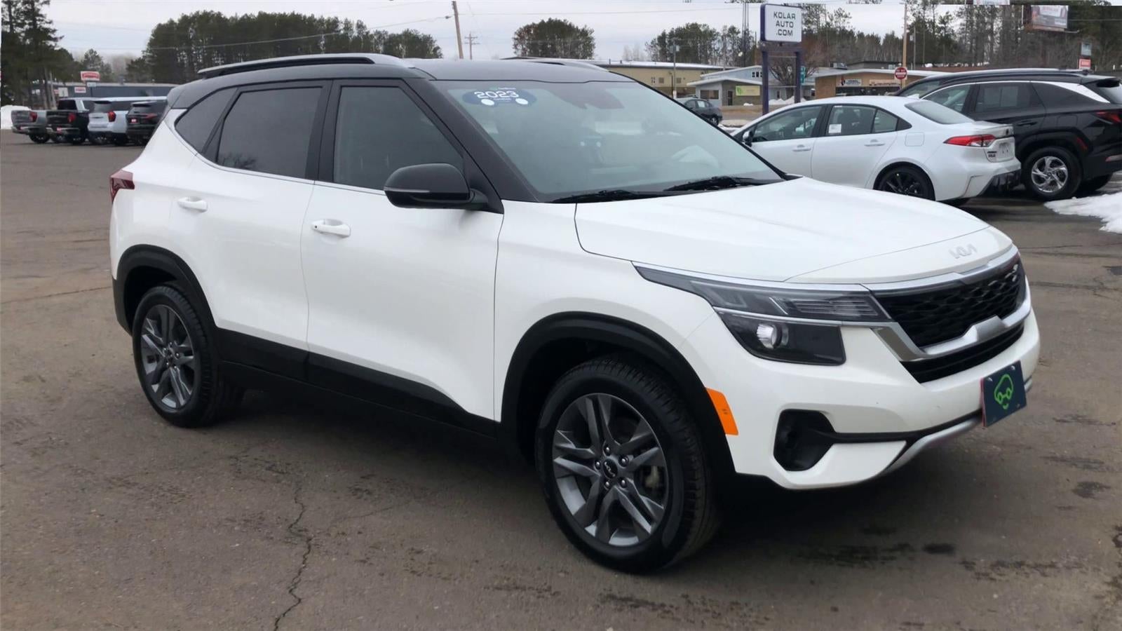 Used 2023 Kia Seltos S with VIN KNDEU2AA5P7409979 for sale in Hermantown, Minnesota